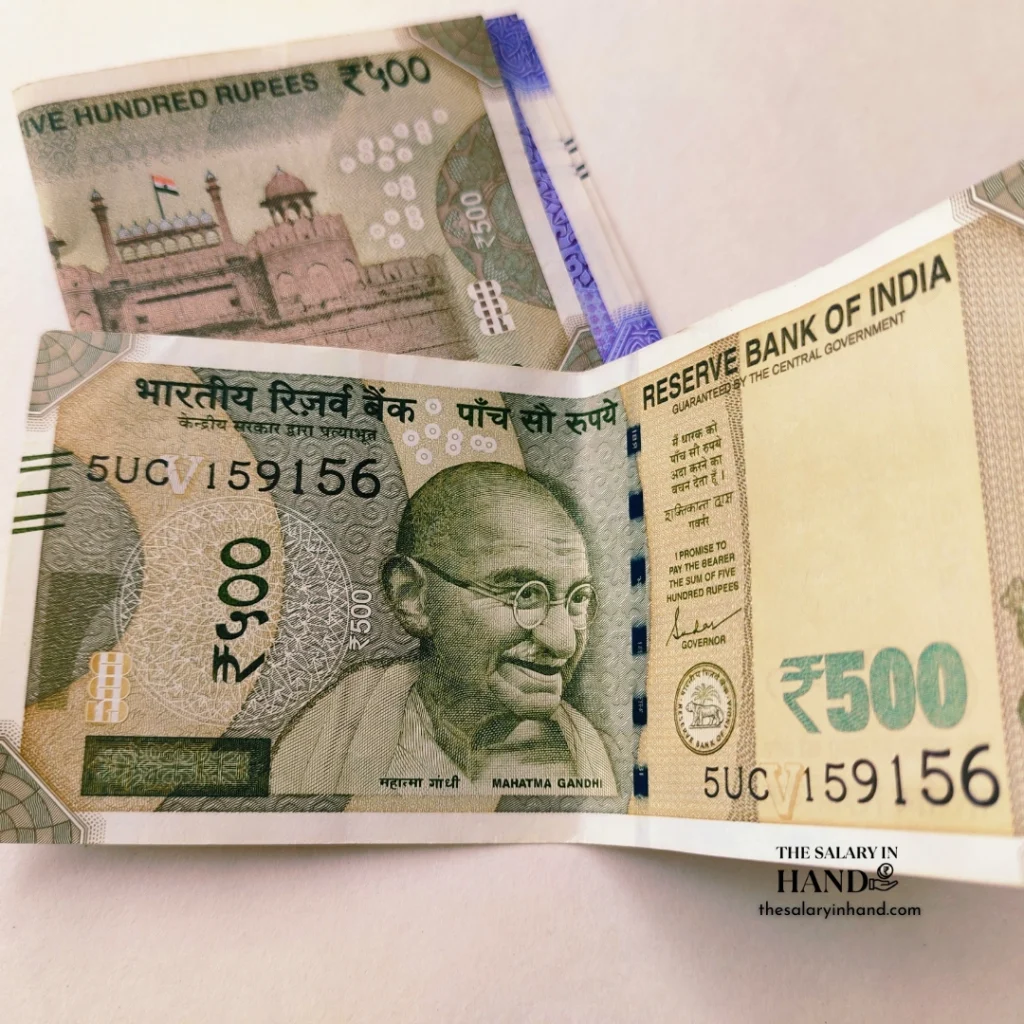 How much in hand salary for 9.6 LPA