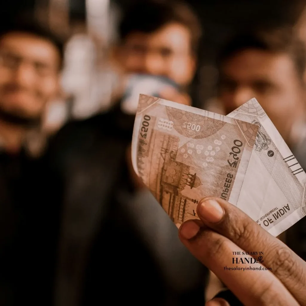 4.6 lpa in hand salary per month