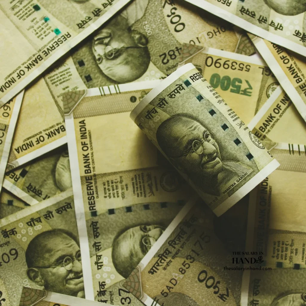 in hand salary for 44 lpa