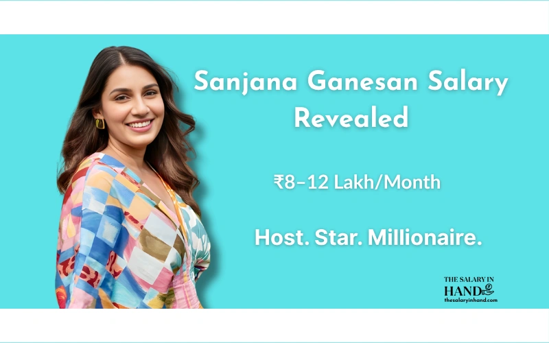 Sanjana Ganesan Salary 2025: ₹20-40 Lakh Per Gig Exposed! Sanjana Ganesan Salary
